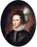 Cornelius Johnson, Portrait of Susanna Temple (Lady Lister)